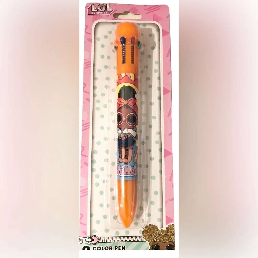 5pack Disney & LOL Surprise Children's Licensed Character‎ Multicolored Pens